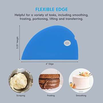 Messermeister Silicone Bowl Scraper - Easy to Clean & Flexible