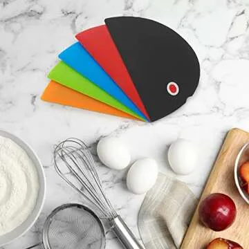 Messermeister Silicone Bowl Scraper - Easy to Clean & Flexible