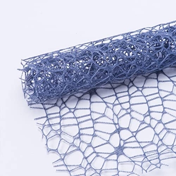 Korean Jacquard Net Mesh Floral Wrapping Paper 50cm x 5Yard