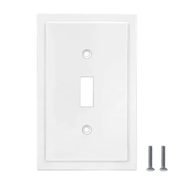 Modern Edge Decorative Wall Plate for Upscale Home Decor