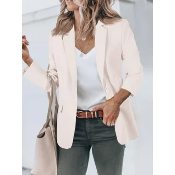 Cicy Bell Women's Casual Blazer - Office Jacket for Work