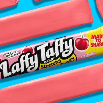 Laffy Taffy Variety Candy Box - Grape, Watermelon, Cherry