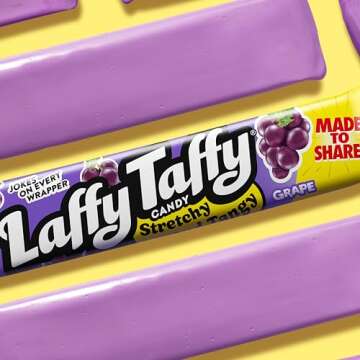 Laffy Taffy Variety Candy Box - Grape, Watermelon, Cherry