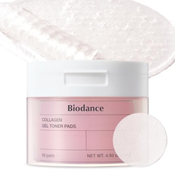 Biodance Collagen Gel Toner Pads | Pore Perfecting, Improving Elasticity, Korean Toner Pads for Sens...