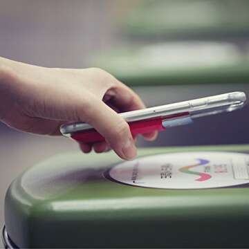 Sinjimoru Cell Phone Wallet - Adhesive Card Holder