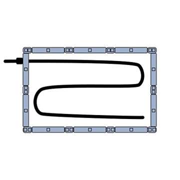 Exaco Trading Company Twin Box 20375 Raised Bed with Cold Frame