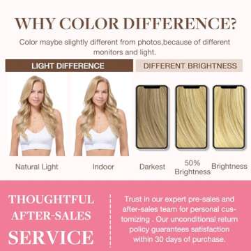 GOO GOO Clip in Hair Extensions Real Human Hair, Remy Human Hair Extensions Clip ins for Women, Natural Human Hair, 16inch 130g 7Pcs, 16/22 Light Blonde Highlighted Golden Blonde