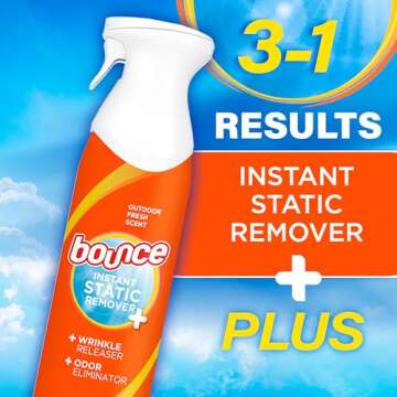 Bounce Anti Static Spray - 3 in 1 Fabric Refresher
