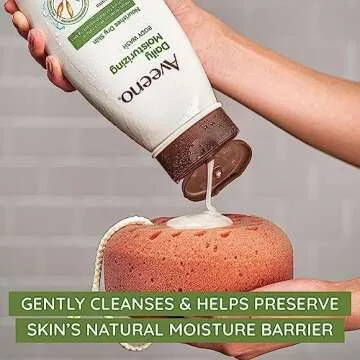 Aveeno Daily Moisturizing Body Wash for Sensitive Skin - 33 Fl Oz, Creamy & Nourishing