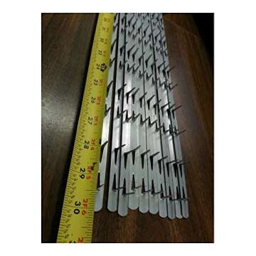 10 pieces Metal Tack Strips 30" Long Upholstery