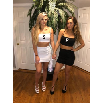 BEAGIMEG Women's Ruched Neon Green Crop Top Set