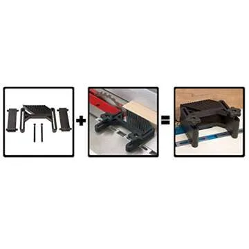 Rockler Retrofit Double Featherboard Kit for Precision Woodworking