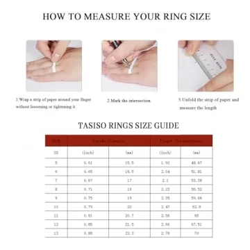 Trendy Tasiso Stackable Gold Rings for Women