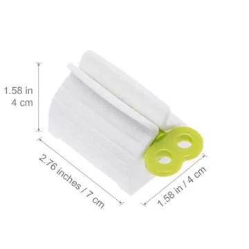 QA Rolling Tube Toothpaste Squeezer - 4 Pack for Bathroom