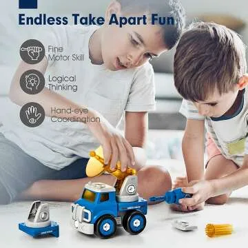 STEM Building Toys for 5 Year Old Boys - 5 in 1