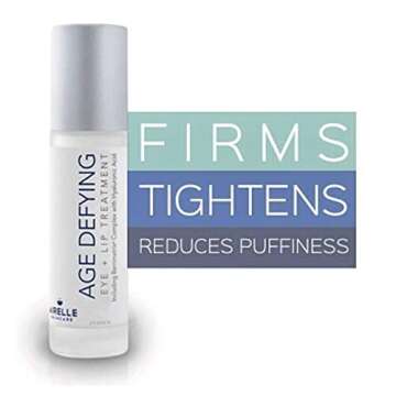 Airelle Age-Defying Eye and Lip Treatment | Anti Aging, Helps Reduce Wrinkles, Fine Lines | Dermatologist Recommended | Hyaluronic Acid, Berrimatrix | Natural Ingredients | .3 Fl Oz