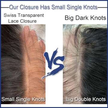 Topnormantic 6x6 Lace Closure for Natural Hair