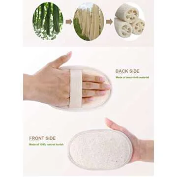 Facial Sponge Compressed,240 Count PVA Professional Makeup Removal Wash Round Face Sponge Pads Exfoliating Cleansing for Women with a Natural Loofah Sponge for Body Washing,Yellow