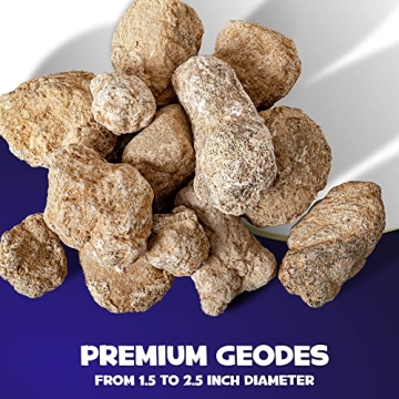 Hapinest Geode Kit for Kids - Fun Science Discovery