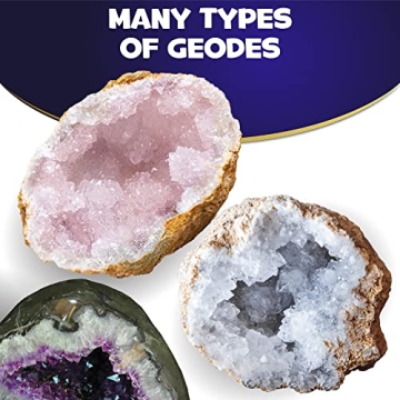 Hapinest Geode Kit for Kids - Fun Science Discovery