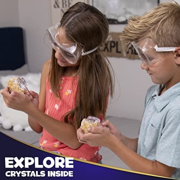 Hapinest Geode Kit for Kids - Fun Science Discovery