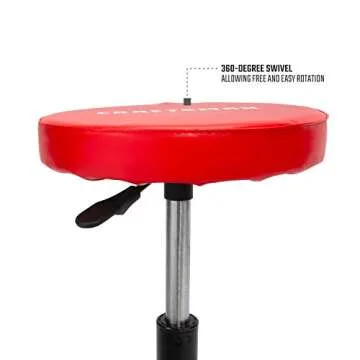 CRAFTSMAN Adjustable Height Creeper Stool with Storage