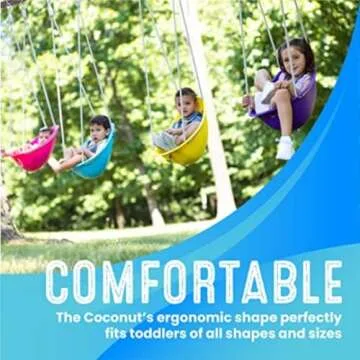Swurfer Coconut Toddler Swing for Safe Fun Outdoors