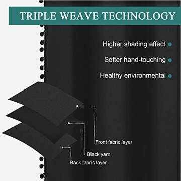 Elegant Black Pom Pom Blackout Curtains 84 Inch Panels