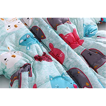 Miss Bei Girls' Hooded Flower Print Parka 130CM