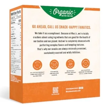 Mary's Gone Crackers Super Seed Everything Snacks