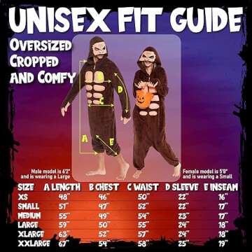Funziez Sasquatch Costume for Adults - Cozy & Fun