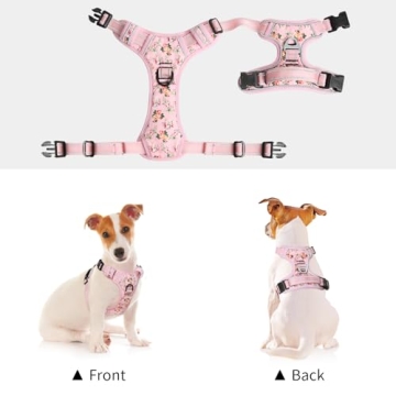 Comfortable No Pull Dog Harness with Reflective Features