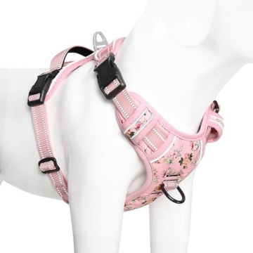 Comfortable No Pull Dog Harness with Reflective Features