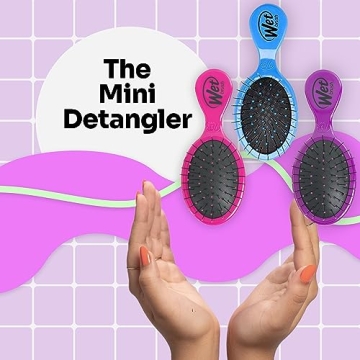 Wet Brush Squirt Detangling Brush Mini Travel Hair Tool