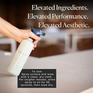 L'AVANT Collective Multipurpose Surface Cleaner | Provides a Powerful Clean to Remove Grease & Grime | Fresh Linen Scent (16 Fl oz)