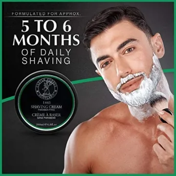Castle Forbes 1445 Luxury Men's Shaving Cream for Smooth Shaves