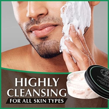 Castle Forbes 1445 Luxury Men's Shaving Cream for Smooth Shaves