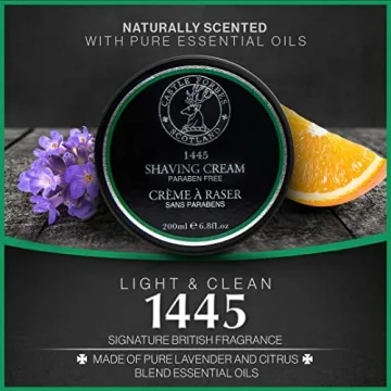 Castle Forbes 1445 Luxury Men's Shaving Cream for Smooth Shaves