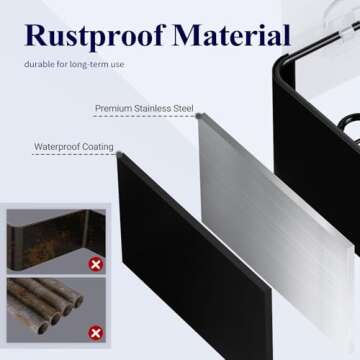 Kitsure Large Shower Caddy - Stylish and Functional Organizer