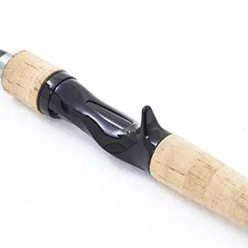 Daiwa B.B.B 666TMRB Black Fishing Rod - 1.98m Durable Design