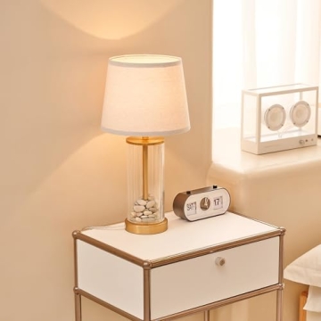 Globe Electric Fillable Table Lamp with Stylish Accents