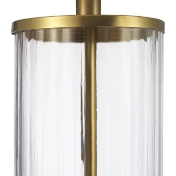 Globe Electric Fillable Table Lamp with Stylish Accents