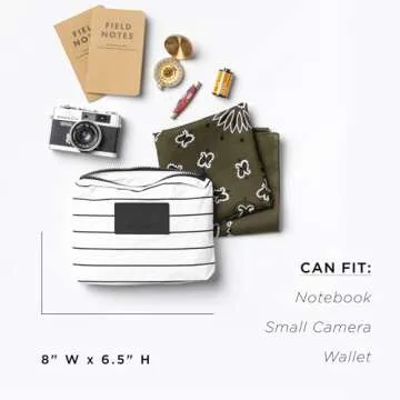 ALOHA Collection Small Day Palms Pouch - Stylish & Splash-Proof