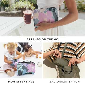 ALOHA Collection Small Day Palms Pouch - Stylish & Splash-Proof