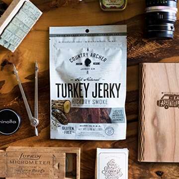 Country Archer Turkey Jerky - Gluten & Antibiotic Free Snack
