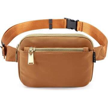 Stylish ZORFIN Fanny Pack for Outdoor Activities