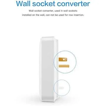 KMC Surge Protector - 6 Outlet Adapter with 980 Joules