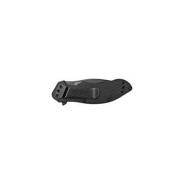 Kershaw Clash Black Serrated Pocketknife for EDC Utility
