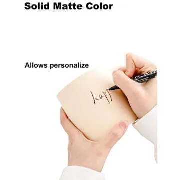 T-WARE 16 Oz Porcelain Coffee Mugs Set of 4 - Durable Style