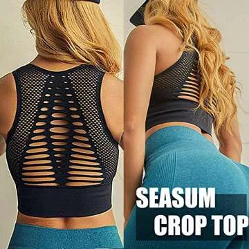 SEASUM Sport Bra - Stylish Comfort for Active Women